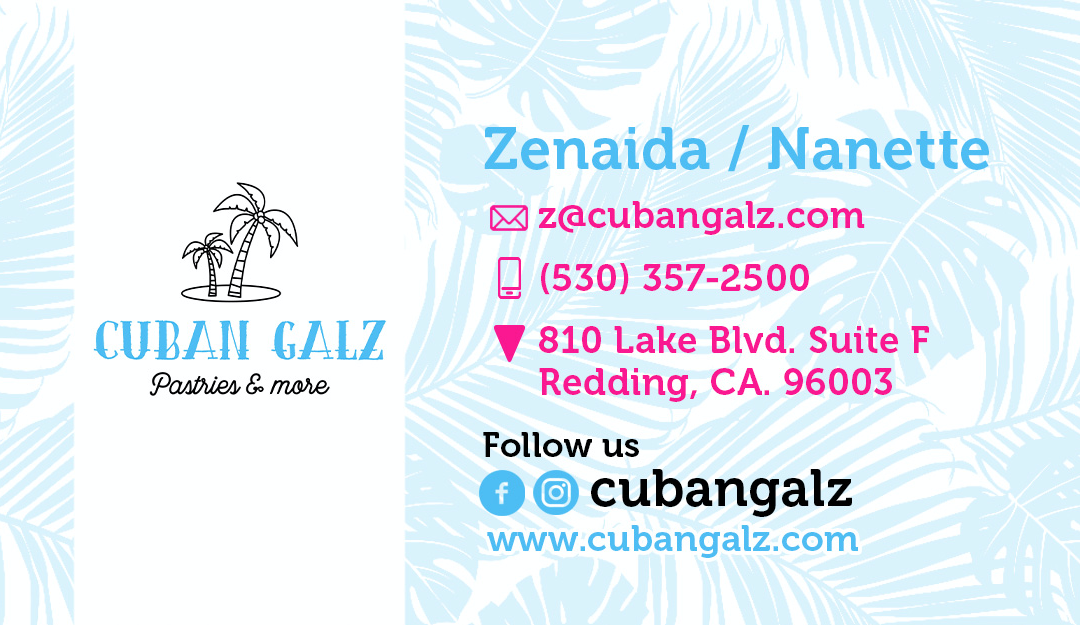 business cards for Cuban Galz
